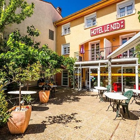 Hotel Le Nid Argelès-sur-Mer Eksteriør bilde